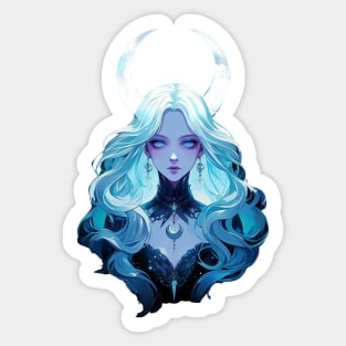 Moon Goddess Sticker